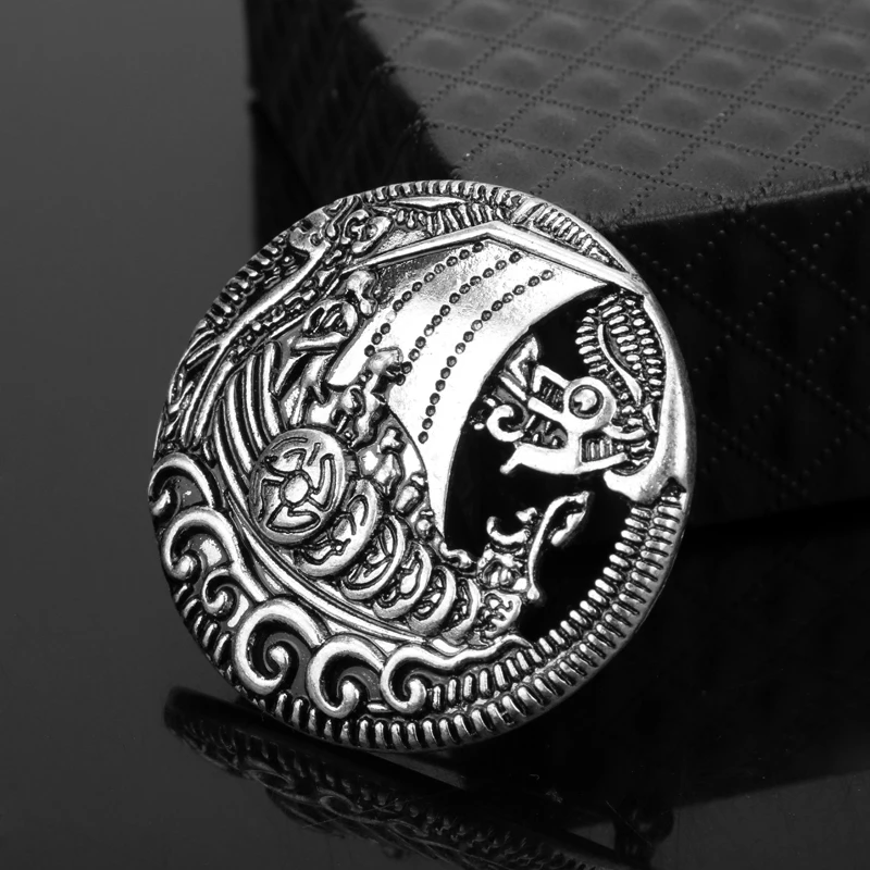 Броши булавка винтажная нордическая эмалированная брошь с мелким узлом