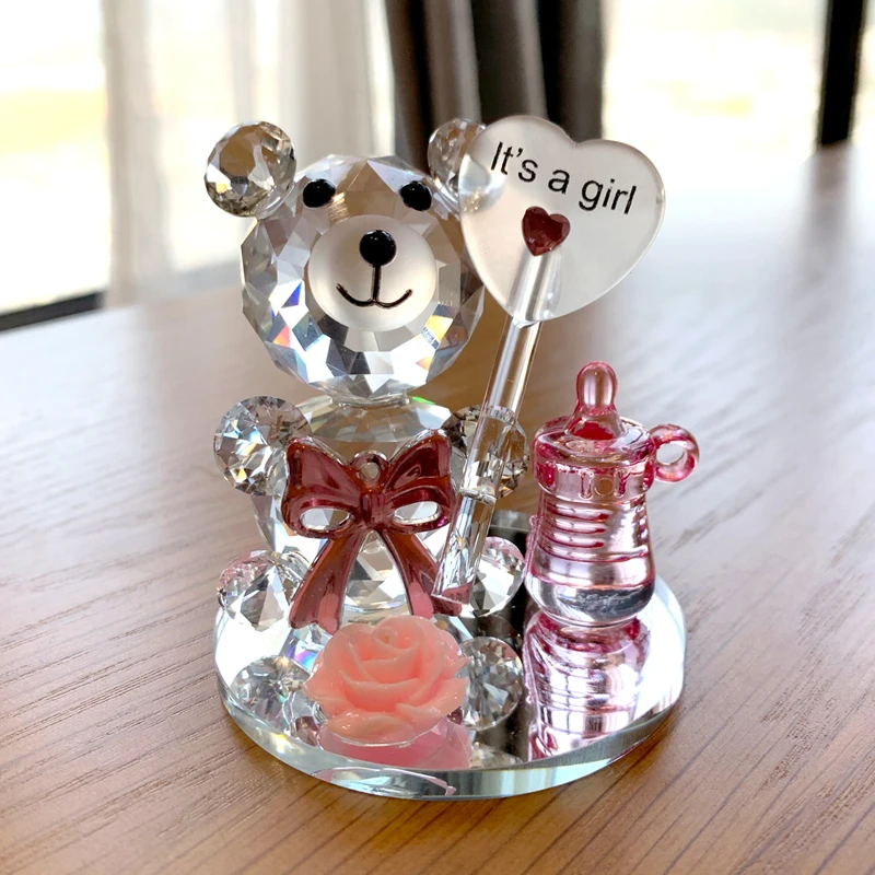 Новинка хрустальные украшения Хрустальная Фигурка животного красивое украшение