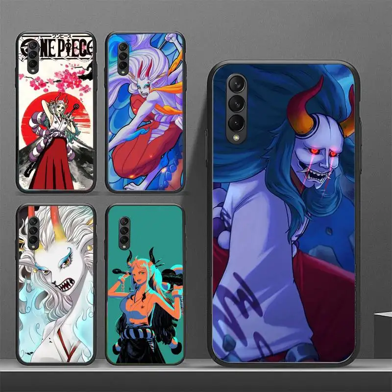 

One Piece Luffy Yamato Phone Case for Samsung S6 S7 S8 S9 S10 edge plus S10 5G S20 S21 S30ultrs 5G Fundas Cover