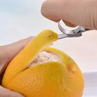 Устройство для чистки апельсинов, 1 шт., креативное устройство для чистки апельсинов, терка для лимонов, инструмент для зачистки фруктов, легкая открывалка, нож для цитрусовых, кухонные инструменты, гаджеты