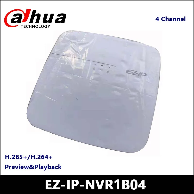 

DAHUA EZ-IP 4 Channel Smart 1U H.265 Network Video Recorder NVR1B04