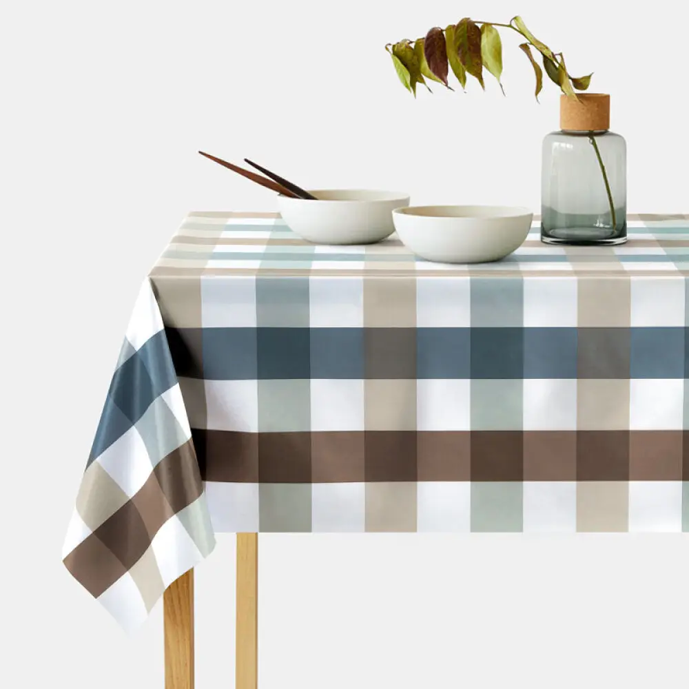 

Прямоугольная скатерть из ПВХ, водостойкая, маслостойкая, устойчивая к пятнам, салфетка для чистого стола, для кухни и столовой