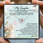 Хрустальные ожерелья-чокеры, подвески для женщин, Модная бижутерия, ожерелье для дочери, подарок от папы, подарки на день рождения, рождественские украшения