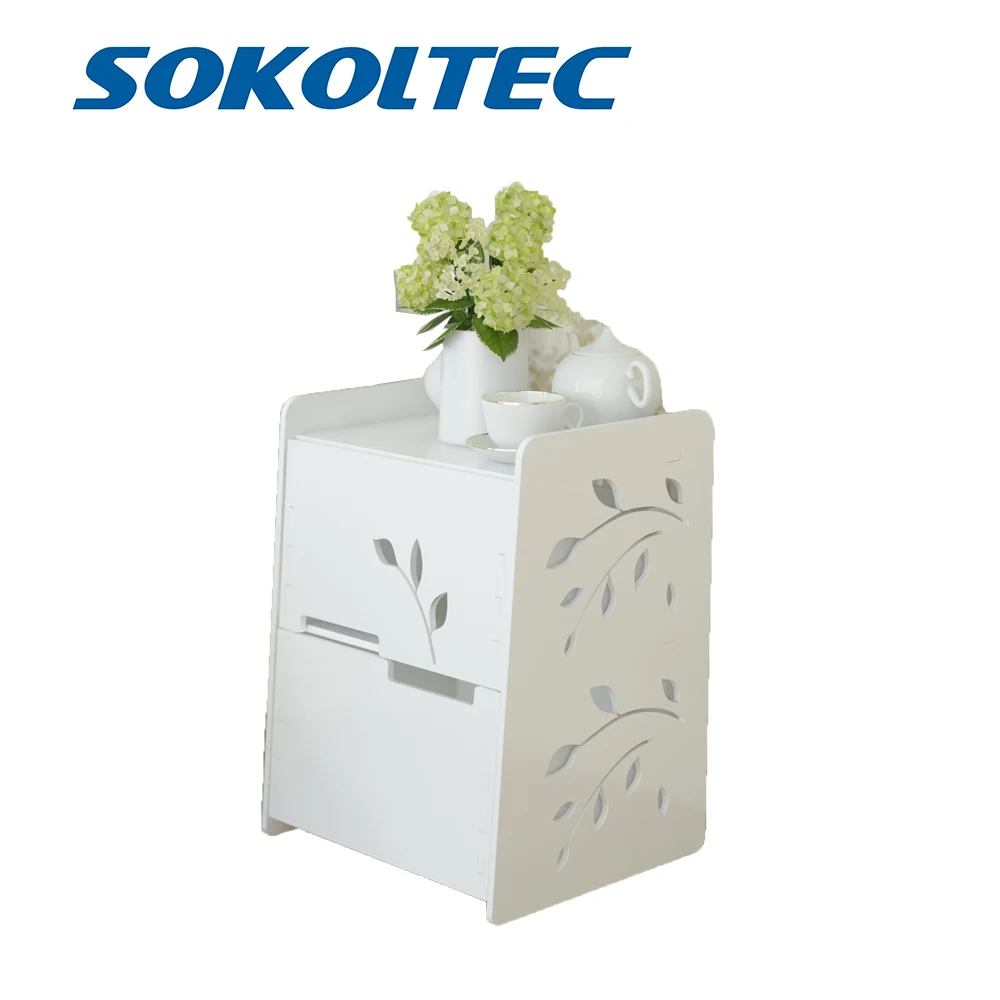 Простая Современная стойка для устройств Европейский белый ящик маленький