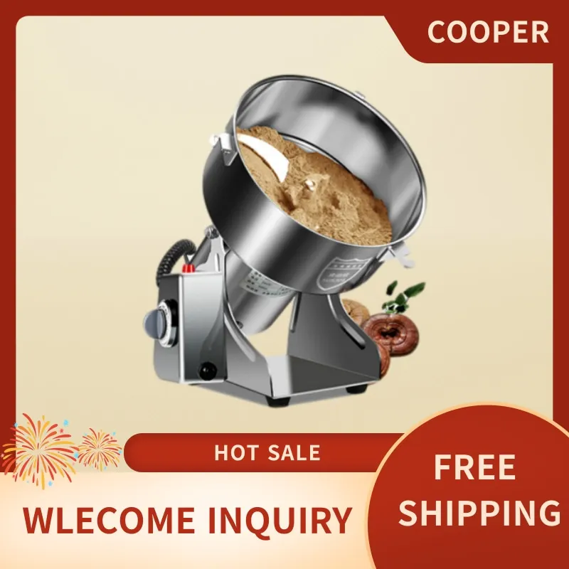 

Commercial Pulverizer Domestic 2,500 g Superfine Grinding Machine Maker Chinese Herbal Medicine Grinder Crushing Dry Pulverizer