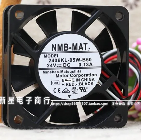 

Brand new original 6015 24V 0.13A 2406KL-05W-B50 inverter fan