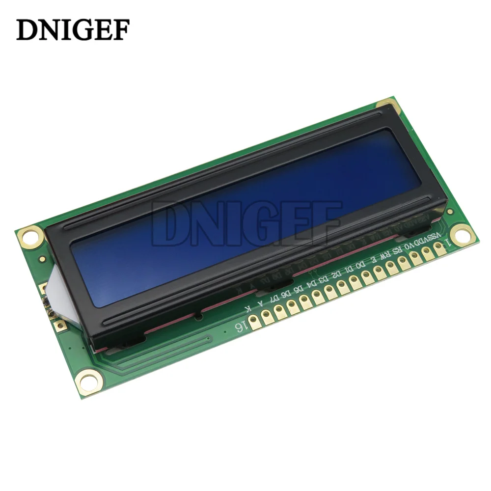 Модуль DNIGEF LCD 1602 5 В зеленый \ синий экран 16x2 символов модуль ЖК-дисплея IIC I2C
