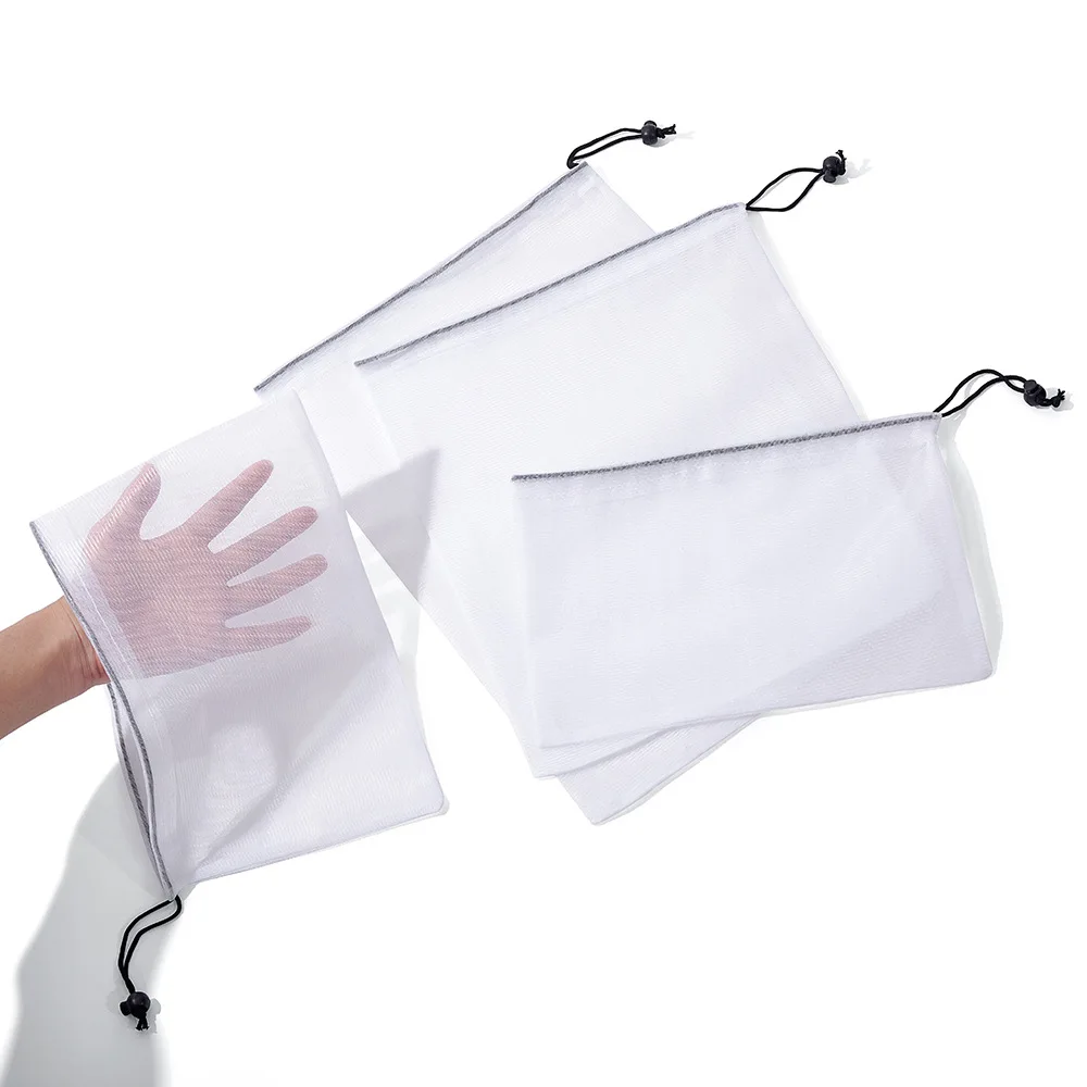 15 шт. многоразовые сетчатые сумки для хранения фруктов|Сумки вещей| |