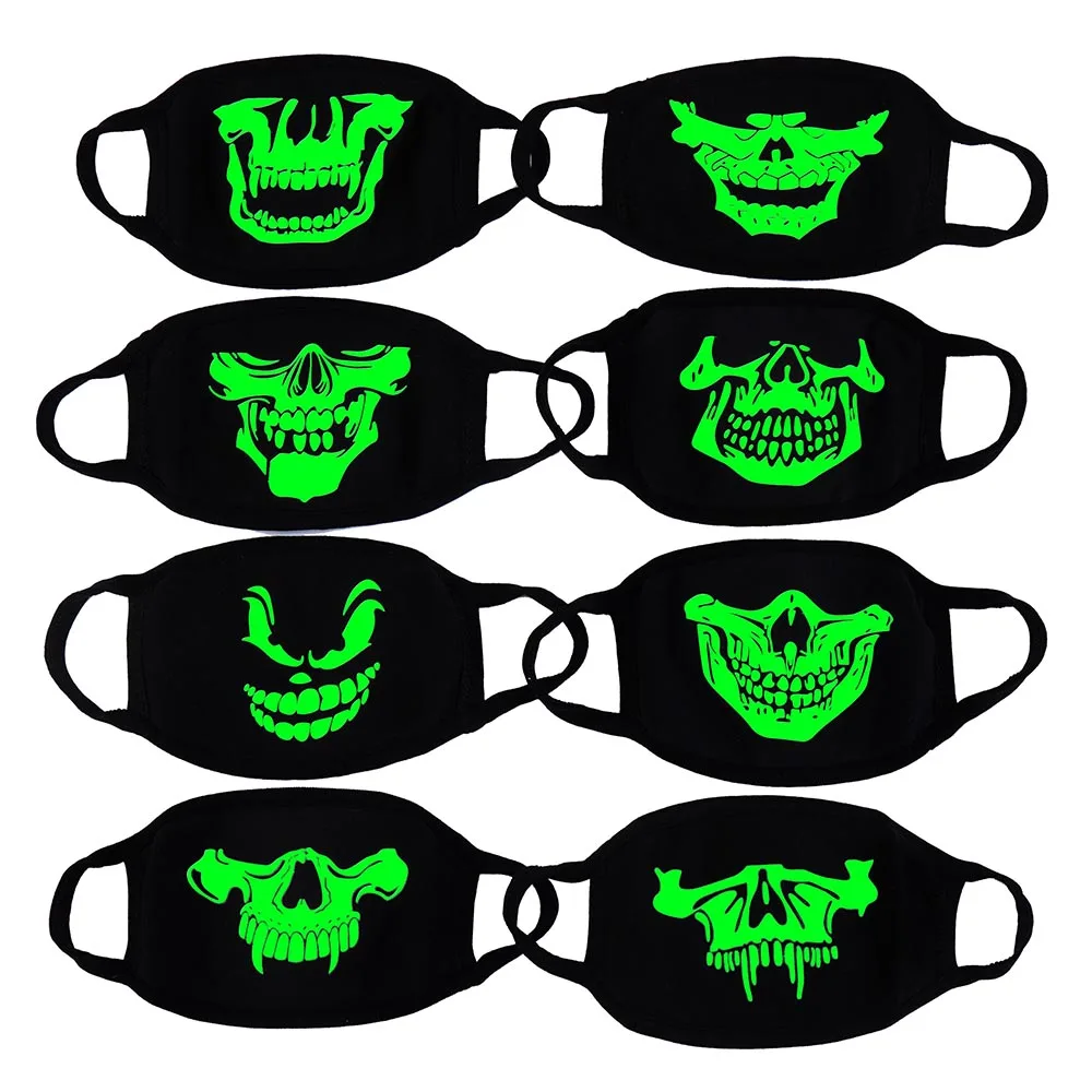 1 шт. маска для лица с рисунком черепа| |