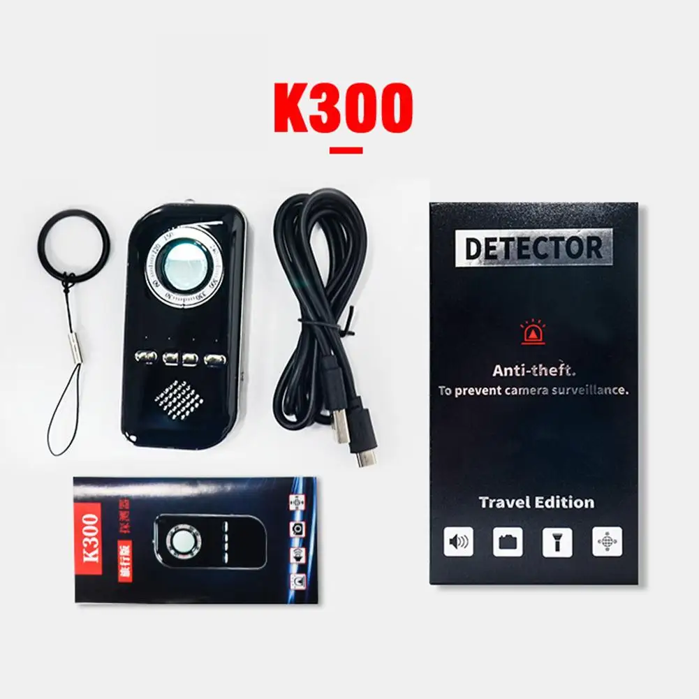 

Micro Camera Detector Anti Spy Detector GPS For Hotels Bedrooms Fitting Rooms Pinhole-camera Trackers Detection Vibration Alarm