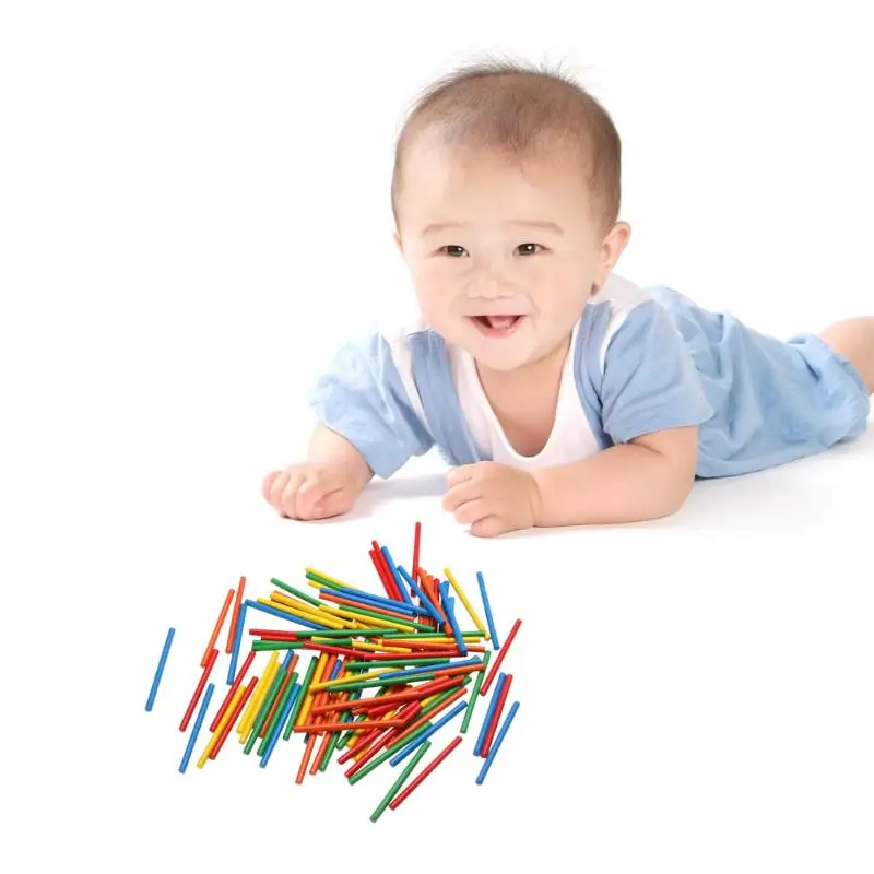 100 шт. бамбуковые палочки с подсчетом|Юный математик| |