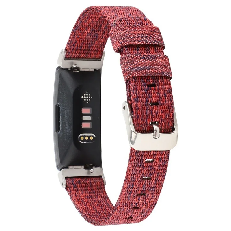 Нейлоновый ремешок для Fitbit Inspire HR Браслет Ремешок Для Inspire HR часы тканевый Браслет замена Смарт часы аксессуар петля