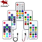 Контроллер светодиодной ленсветильник WS2811 WS2812B USBDC MINI 3 клавиши RF 141721 клавиша Светодиодная лента пульт дистанционного управления DC5-24V