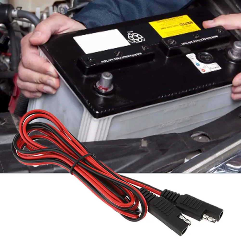 2 м медные АДАПТЕРНЫЕ кабели для солнечных батарей источник питания SAE 10 А штекер