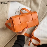 bxx branded weave designer pu leather crossbody bag 2021 mini womens handbags and purses trend shoulder cross body bag hp814