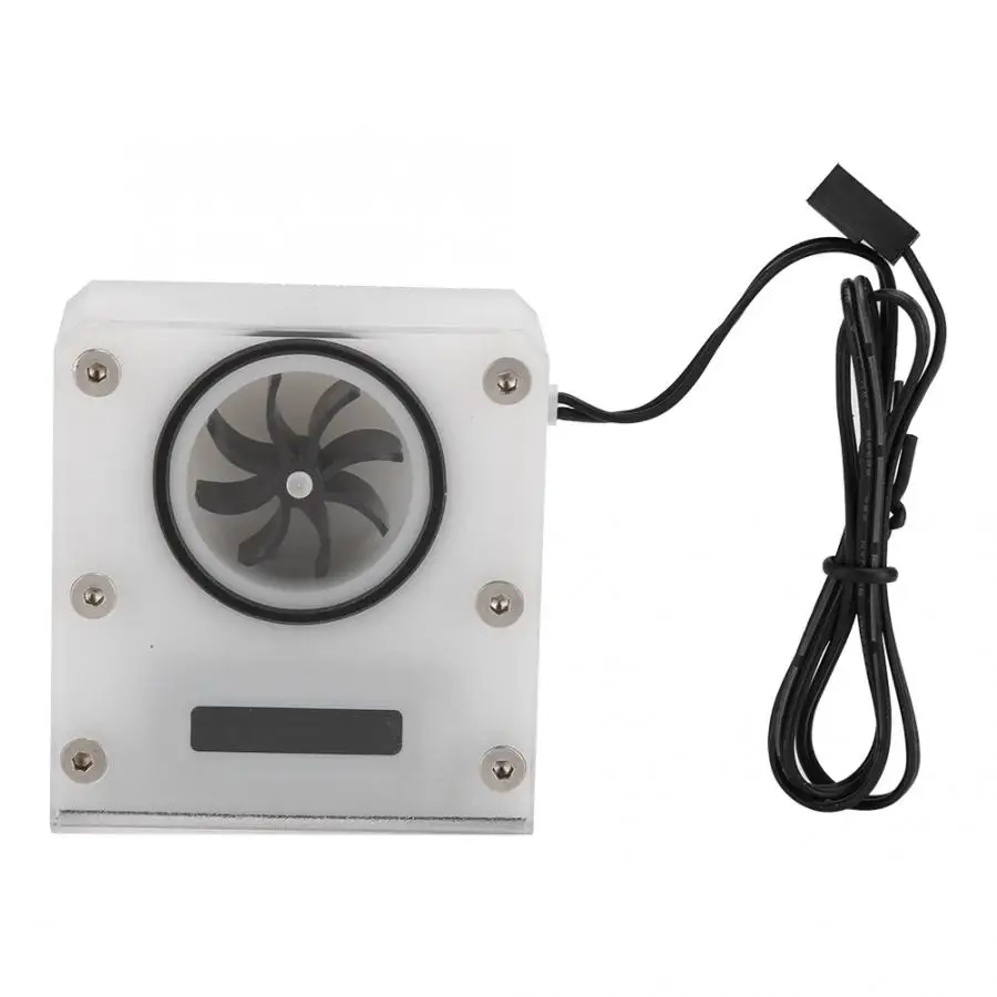 Акриловое волокно ПК водяное охлаждение индикатор расхода с двойной Температура