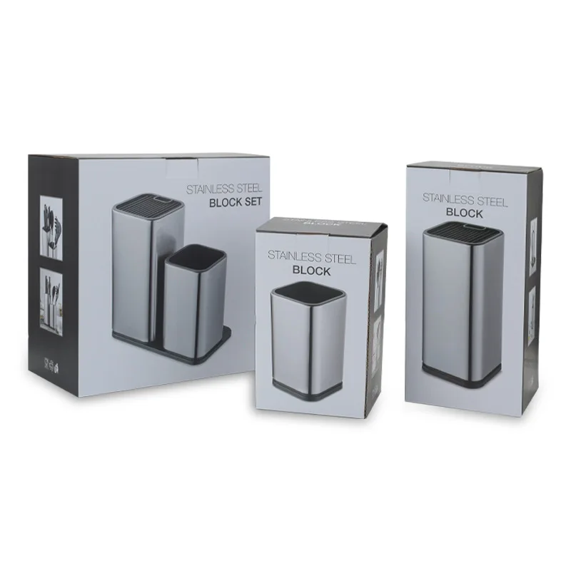 Подставка для ножей из нержавеющей стали многофункциональный керамический