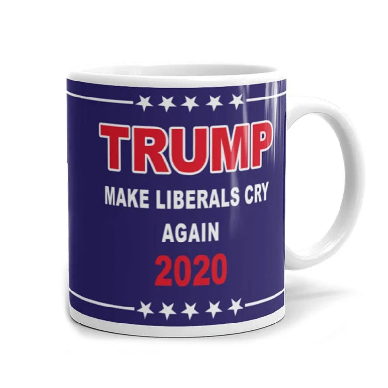 Кофейная кружка Trump Pence Keep America Great 2020 MAGA repacon консервативный подарок красная ручка