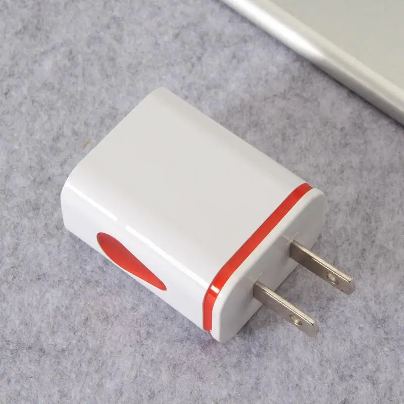 Светодиодный светильник QC3.0 с 2usb быстрое зарядное устройство штекер смартфона
