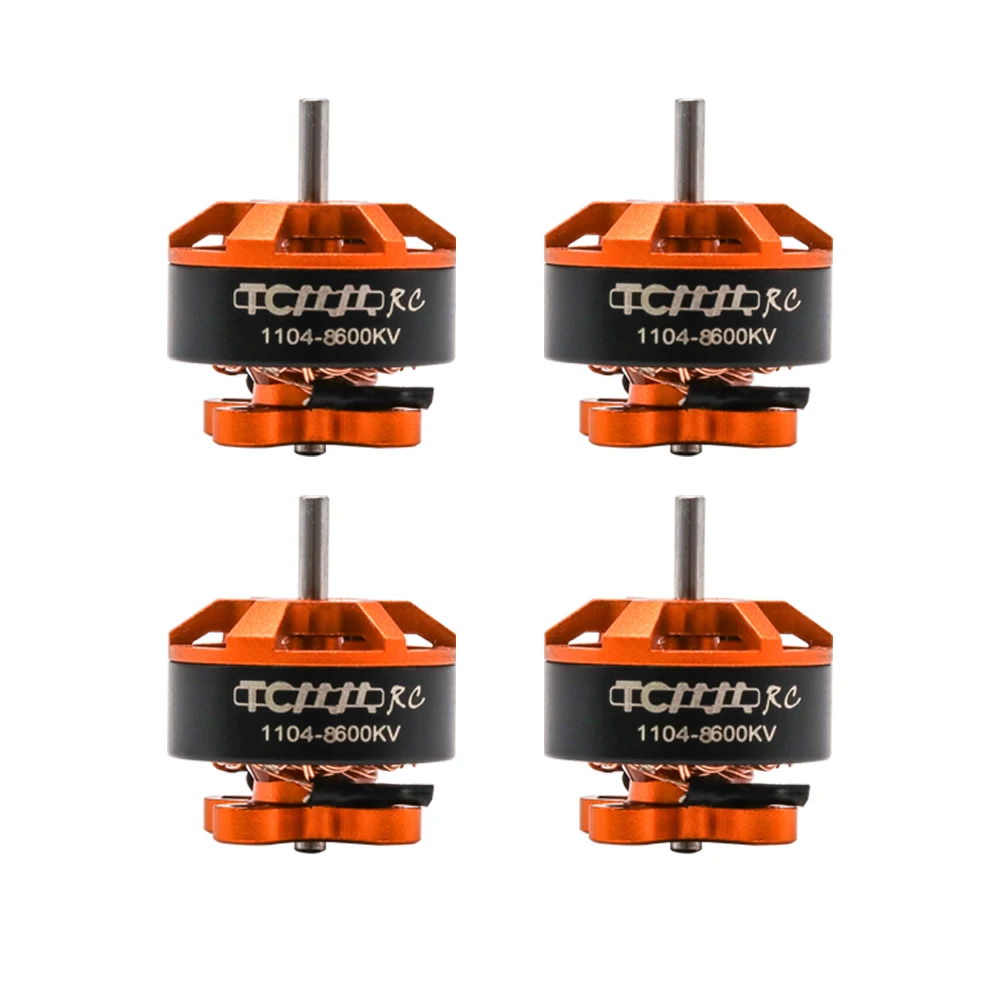 TCMMRC 1104 8600KV 2 3S бесщеточный двигатель для радиоуправляемого дрона FPV Racing|Детали и