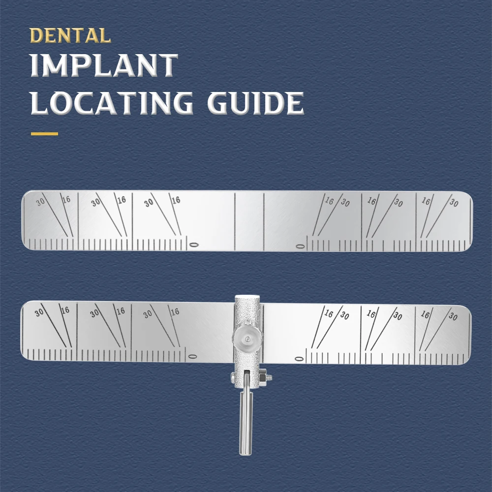 Dental Implant Locating Guide Surgical Planting Positioning Locator Angle Ruler Guage Autoclavable |
