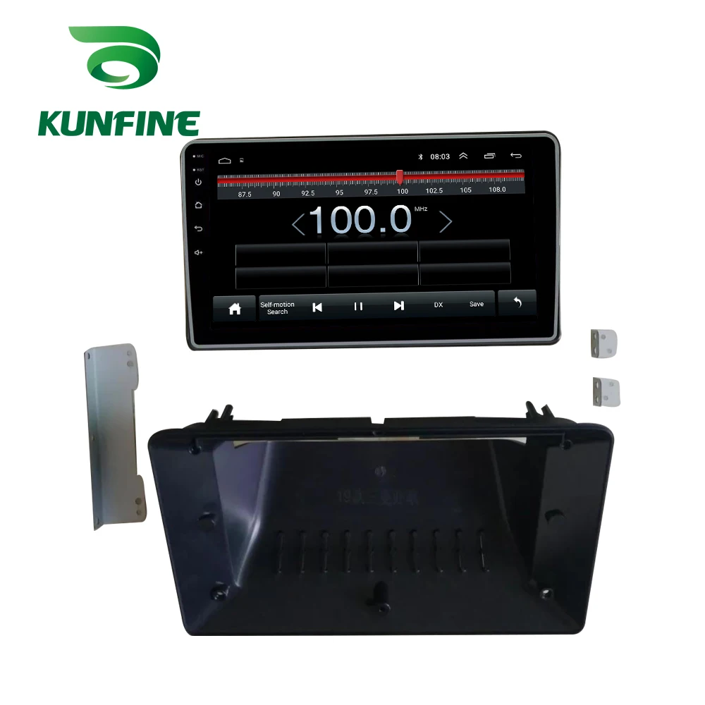 Восьмиядерный Android 10 0 автомобильный DVD GPS навигационный плеер Deckless стерео для