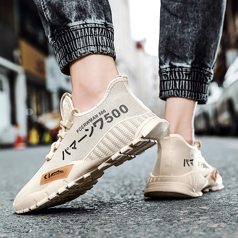 

YWYGMZ Men Casual Shoes Sneakers Light Weight Lace UpMen Trainers Shoes Low Top Male Footwears Zapatos Hombre Sport Shoes New