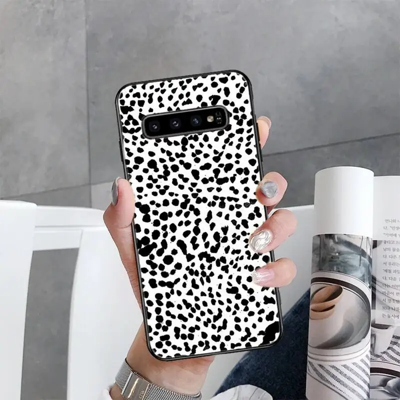 Леопардовый принт сексуальный чехол для телефона Coque Shell для Samsung S6 S7 edge S8 S9 S10 e plus A10 A50 A70 note8 J7 2017 on.