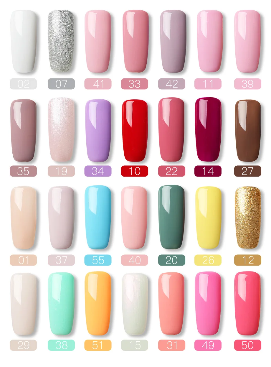 Гибридные лаки для маникюра ROSALIND полуперманентный Светодиодный УФ Гель лак