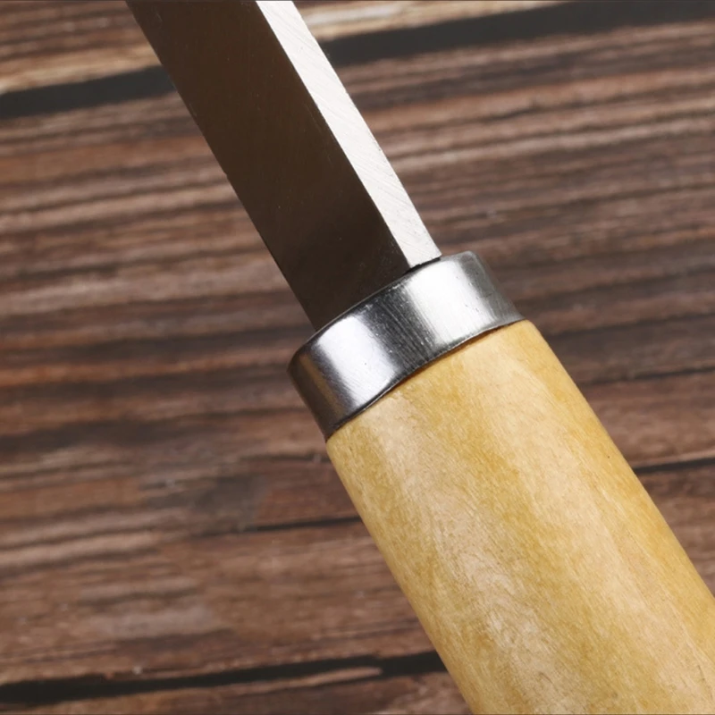 

8Types Durable High Carbon steel Lathe Chisel Wood Turning Tool With Wood Handle E15A