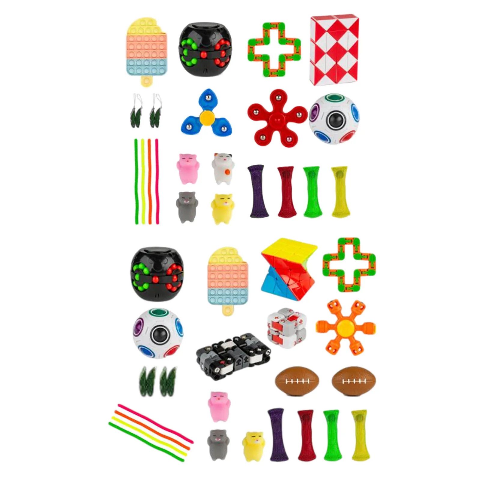 

Fidget Sensory Toy Set Stress Relief Toys Autism Anxiety Relief Stress Squisy Toy Decompression Stress Reliever Fidget Toys