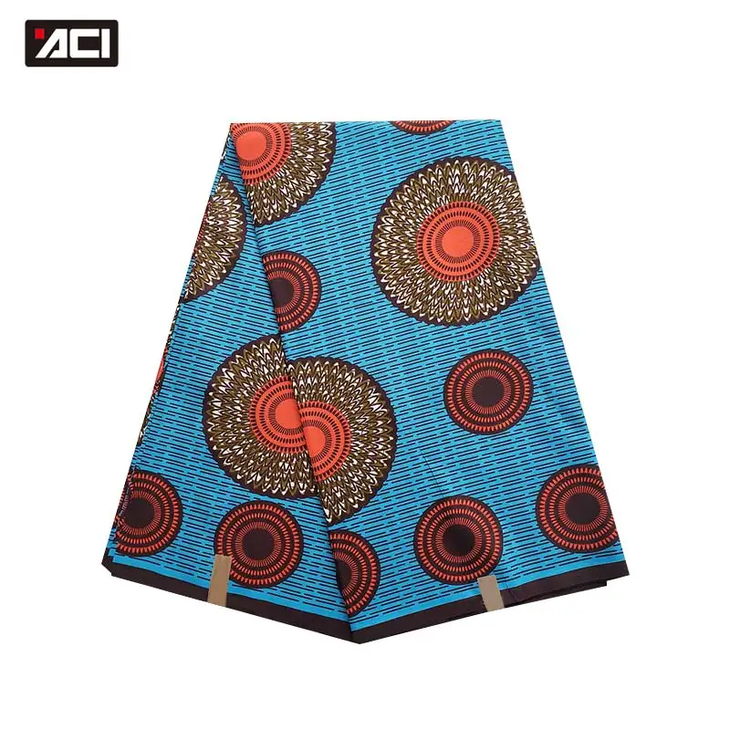 

ACI Veritable Wax African Ankara Fabrics Tissu Africain Veritable Wax African Printed Fabric Ankara Wax Nigeria Batik Fabrics