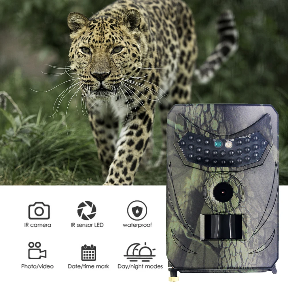 

PR-100C Hunting Camera Infrared Night Vision HD 1080P Camcorder Mini Portable Waterproof Camera For Outdoor Wildlife Game
