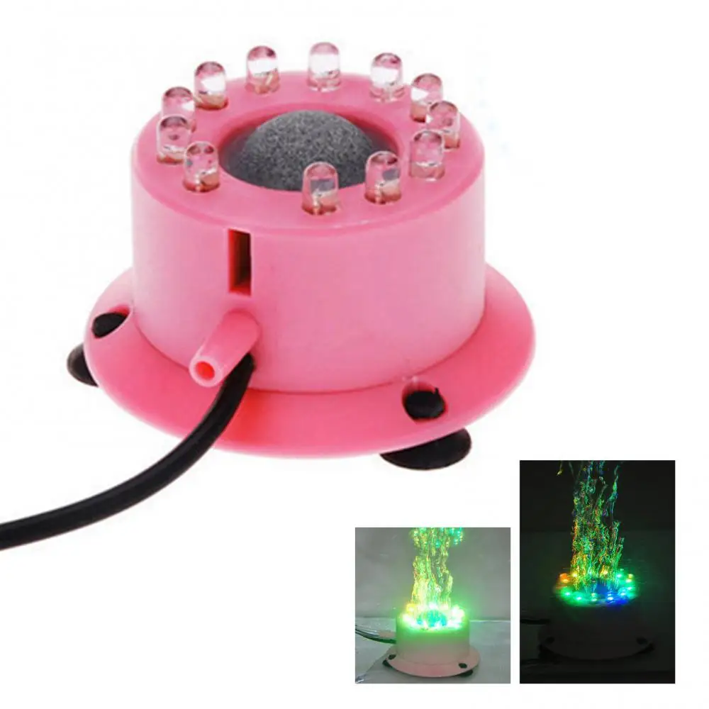 

Colorful Aquarium Decor LED Fish Tank Bubble Light Diving Lamp Aquarium Decoration Ornaments