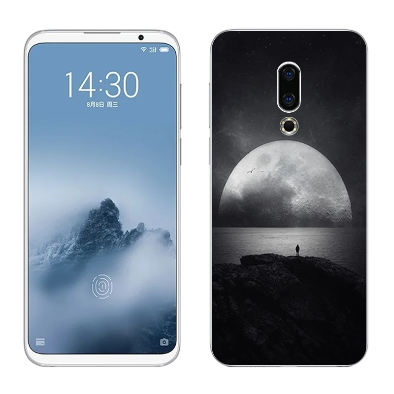 Чехлы для телефонов Meizu 16th M882Q 6 0 дюймов с рисунком бобы роскошные чехлы 16 Мягкие