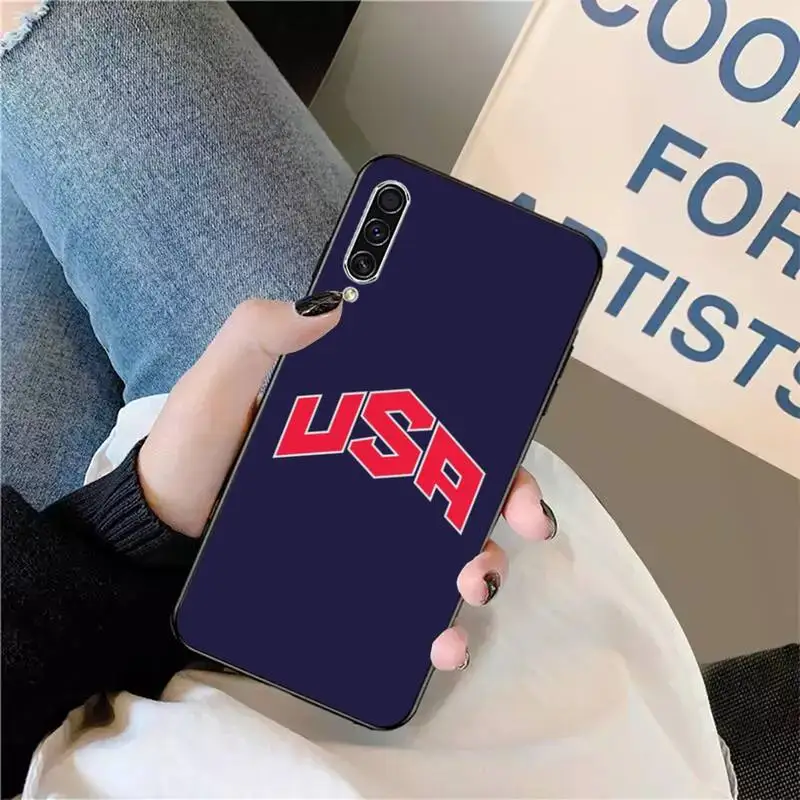 

American USA Flag Phone Case For Samsung A40 A31 A50 A51 A71 A20S S8 S9 Plus note 20 ultra