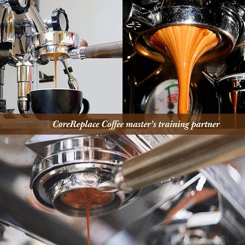 

51mm Bottomless Portafilter 3 Ears for Delonghi Espresso Machines EC0680 and EC0685 with 1 Cup Filter Basket Included
