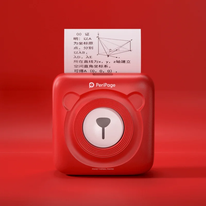 Портативный мини принтер peripage термальная фотография bluetooth может напечатать