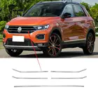 Внешние аксессуары автомобиля, средний Gille для VW T-ROC troc, АБС-пластик 2017, 2018, 2019, 2020, передняя накладка Gille