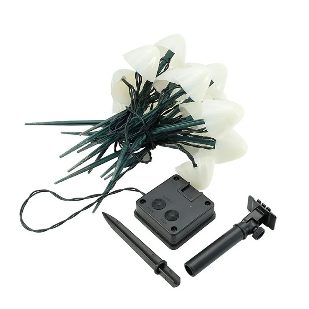 

LED Solar String Light Garden Decoration Mushroom Lights Waterproof Garland Patio Decor Outdoor Solar Cell Lights Fairy Light