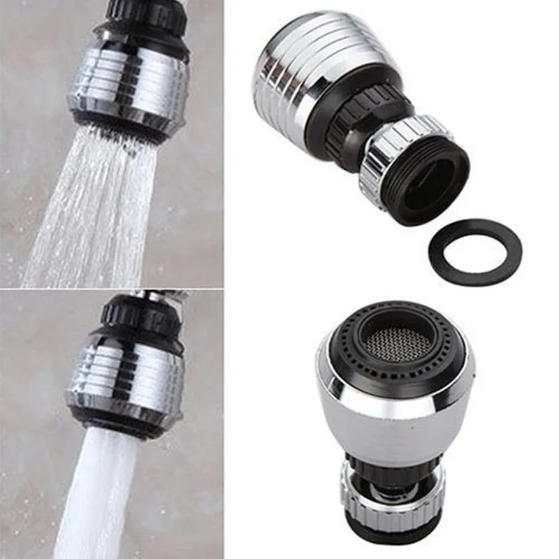 

1pc 360 Rotatable Faucet Sprinkler Splash-proof Easy To Install Shower Water-saving Pressurized Faucet Kitchen Accessories