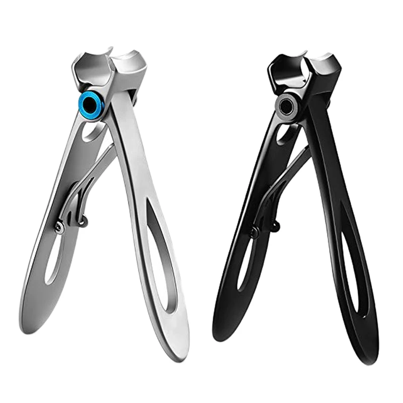 

Nail Clipper Set Thick Toenail & Fingernail Cutter With Wide Jaw Opening Stainless Steel Nail File Ingrown Manicure Pedicure Kit