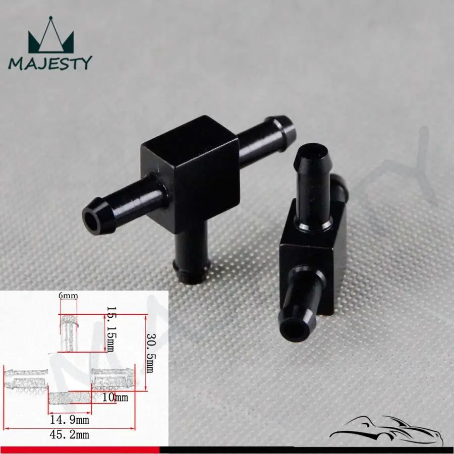 2 шт. Т образные алюминиевые трубки|Воздухозаборники| |