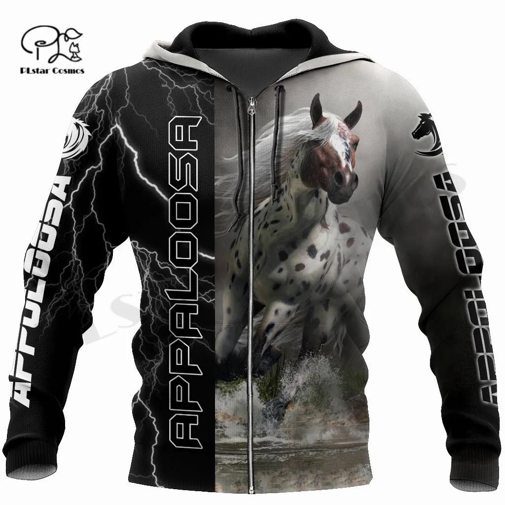 

PLstar Cosmos 3DPrint Newest Animal Horse Art Unique Men/Women Cozy Hrajuku Casual Streetwear Hoodies/Zip/Sweatshirt Style-20