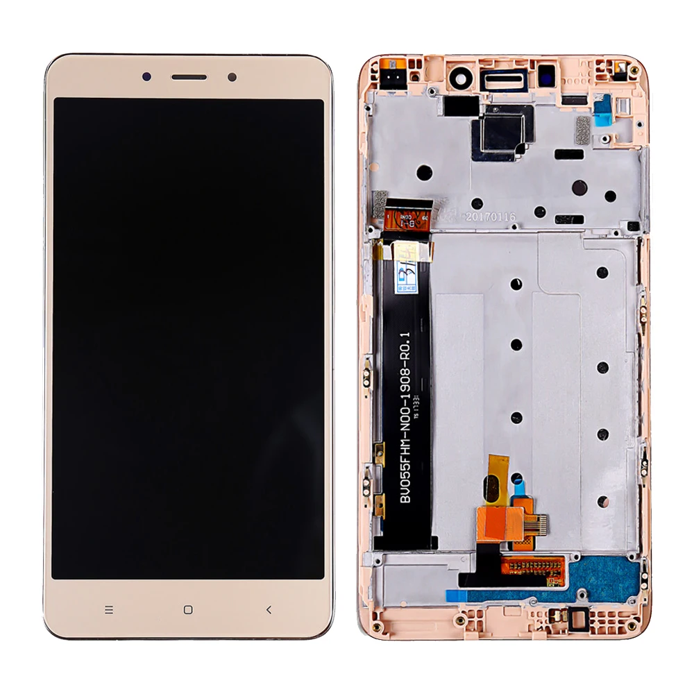 ЖК дисплей + сенсорный экран Рамка для Xiaomi Redmi Note 4 глобальная версия Snapdragon 625