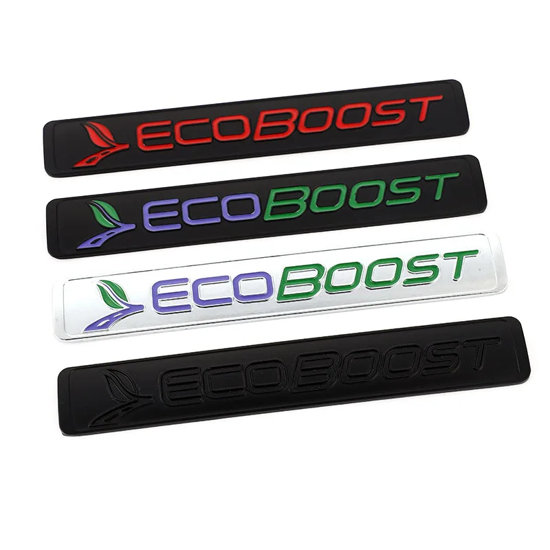 3D металлическая наклейка с логотипом Ecoboost эмблема значок для Ford Focus 2 3 4 Fiesta Kuga Escape