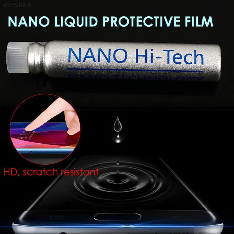 Nano Liquid Screen Protector NANO Tech 9D 6D 5D 4D Curved Tempered Glass Film For Universal iPhone Huawei P30/P30 Pro |