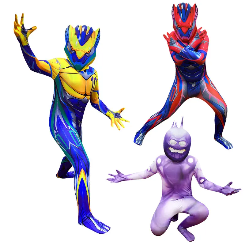 

2021 new halloween party starry night children's cartoon cosplay elastic fiber costume big children's performance clothing suit