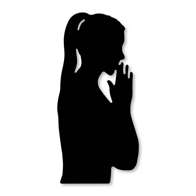 Детская молитвенная рамка с ангелом для девочек металлические режущие штампы