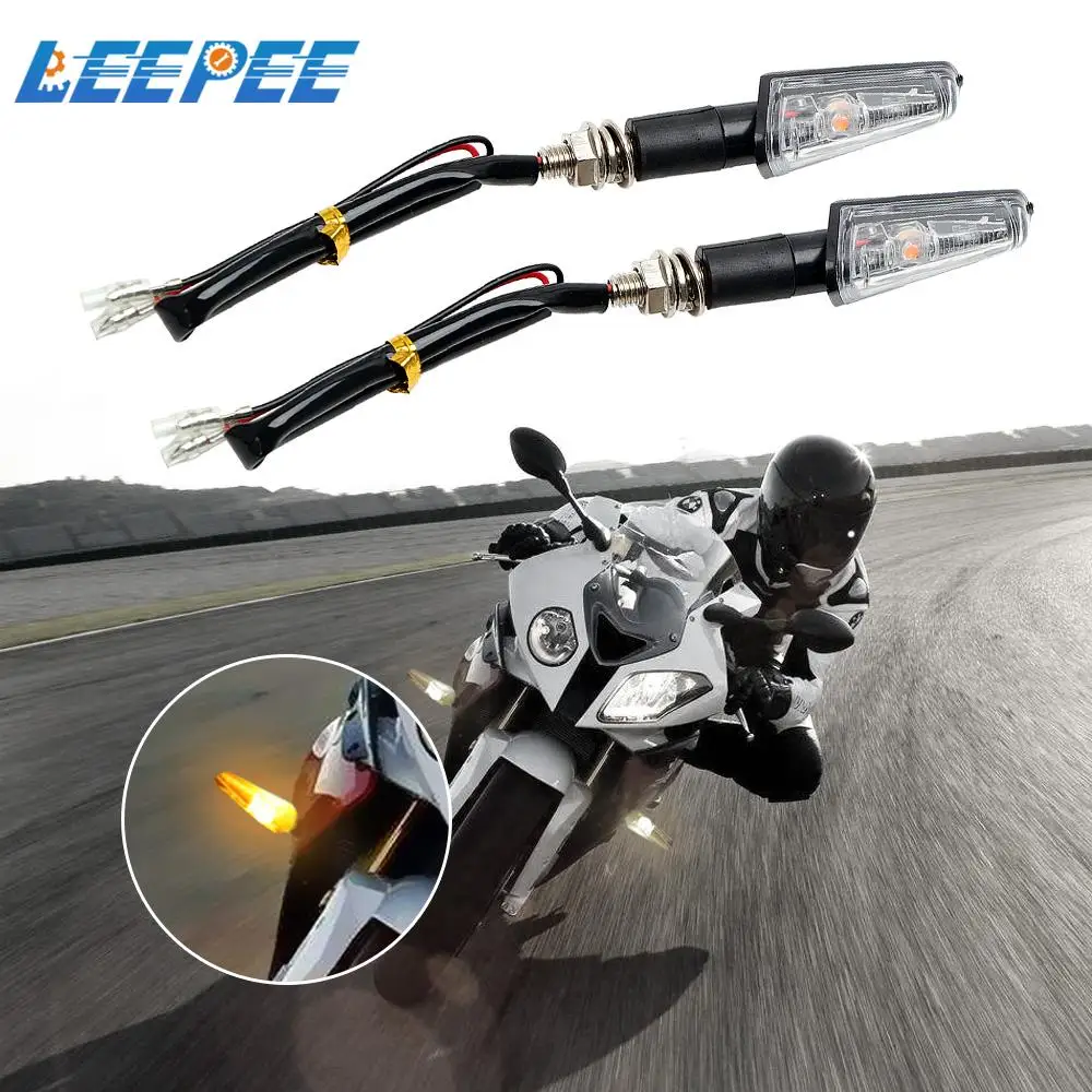 

Указатели поворота для мотоциклов LEEPEE, 2 шт./компл.